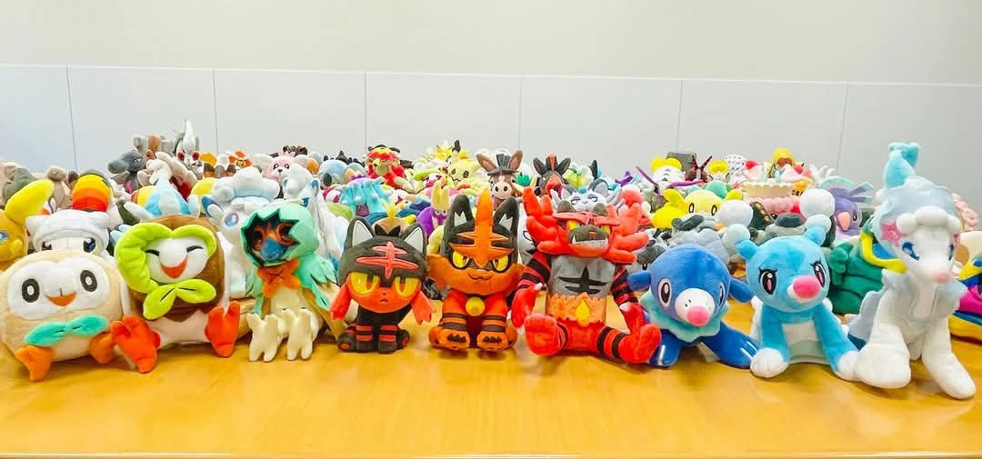 Pokemon Fit Alola Plush from Pokemon Center