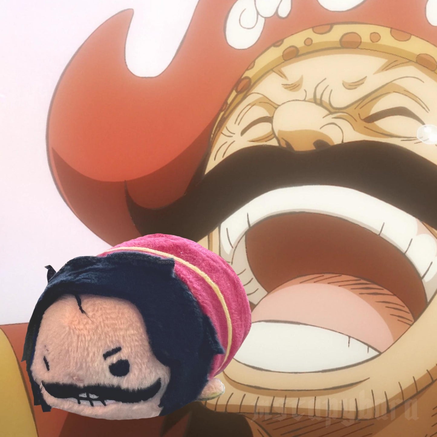 One Piece Mugi Mugi Otedama Tsum Tsum Plush
