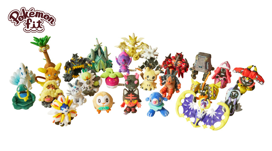 Pokemon Fit Alola Plush from Pokemon Center
