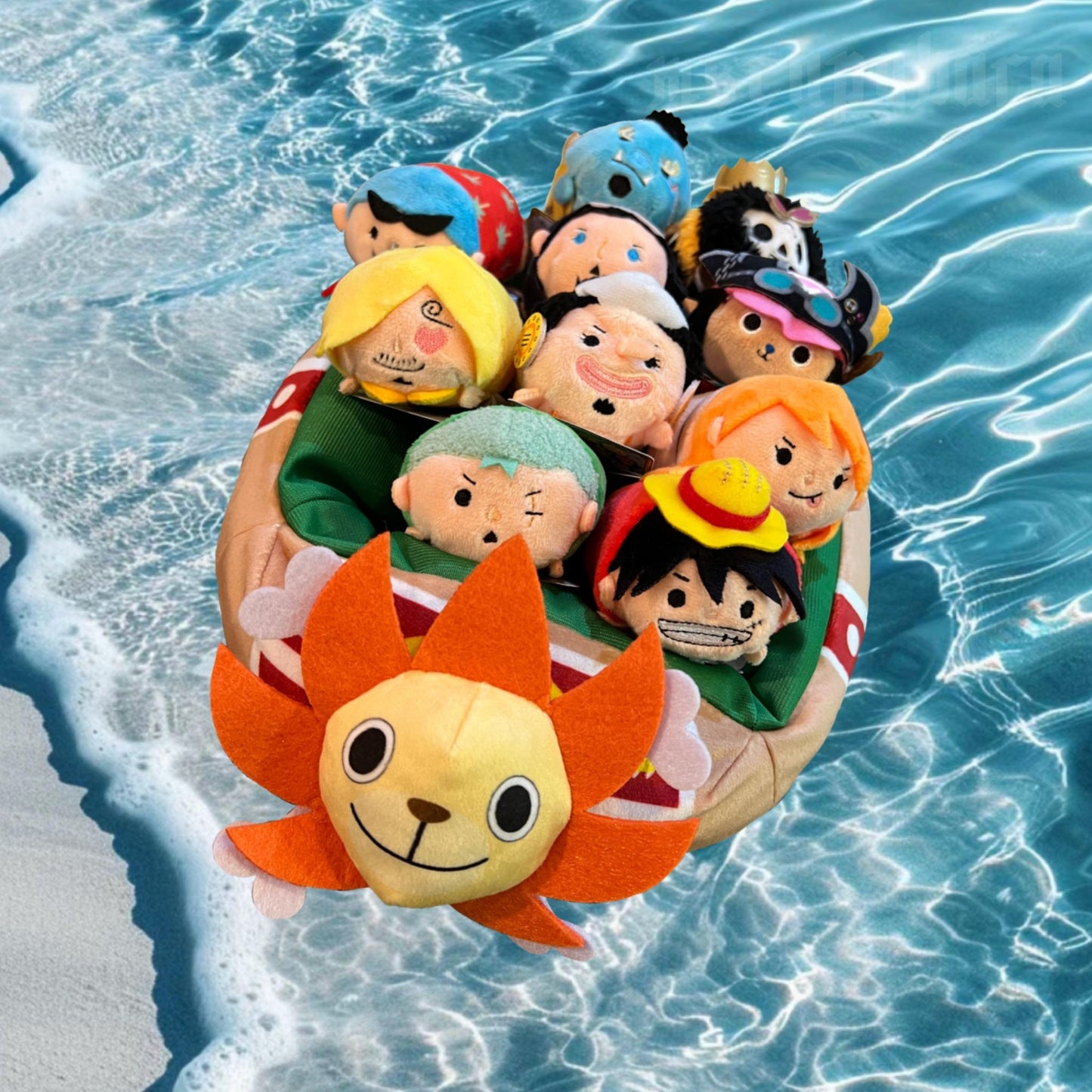 One Piece Mugi Mugi Otedama Tsum Tsum Plush