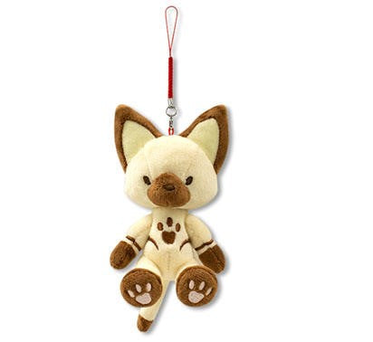 Capcom Monster Hunter Palico Teddy Plush Charm