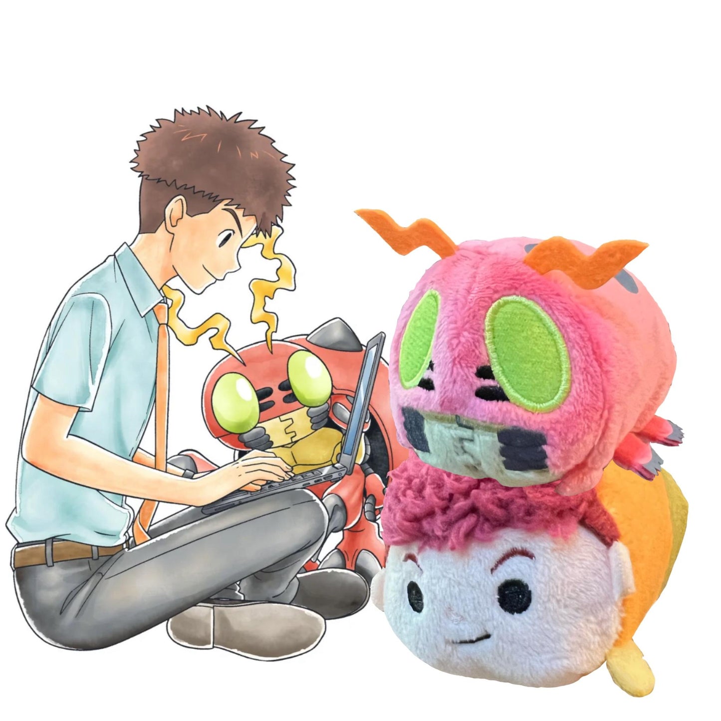 Digimon Digi Digi Otedama Tsum Tsum Plush