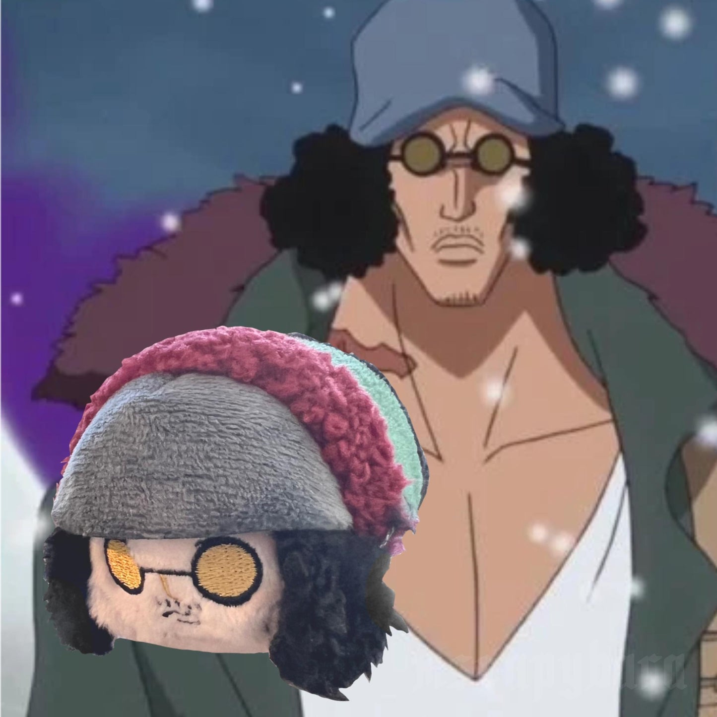 One Piece Mugi Mugi Otedama Tsum Tsum Plush