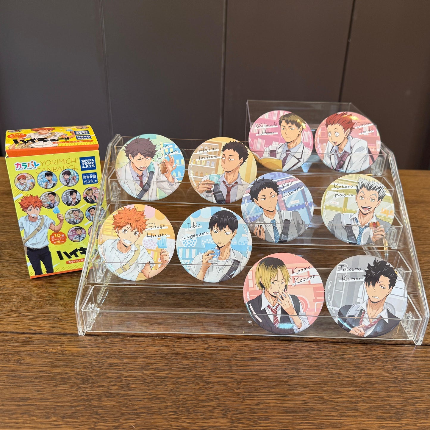 Haikyuu Color Palatte Detour Badge [Random/Full Set]