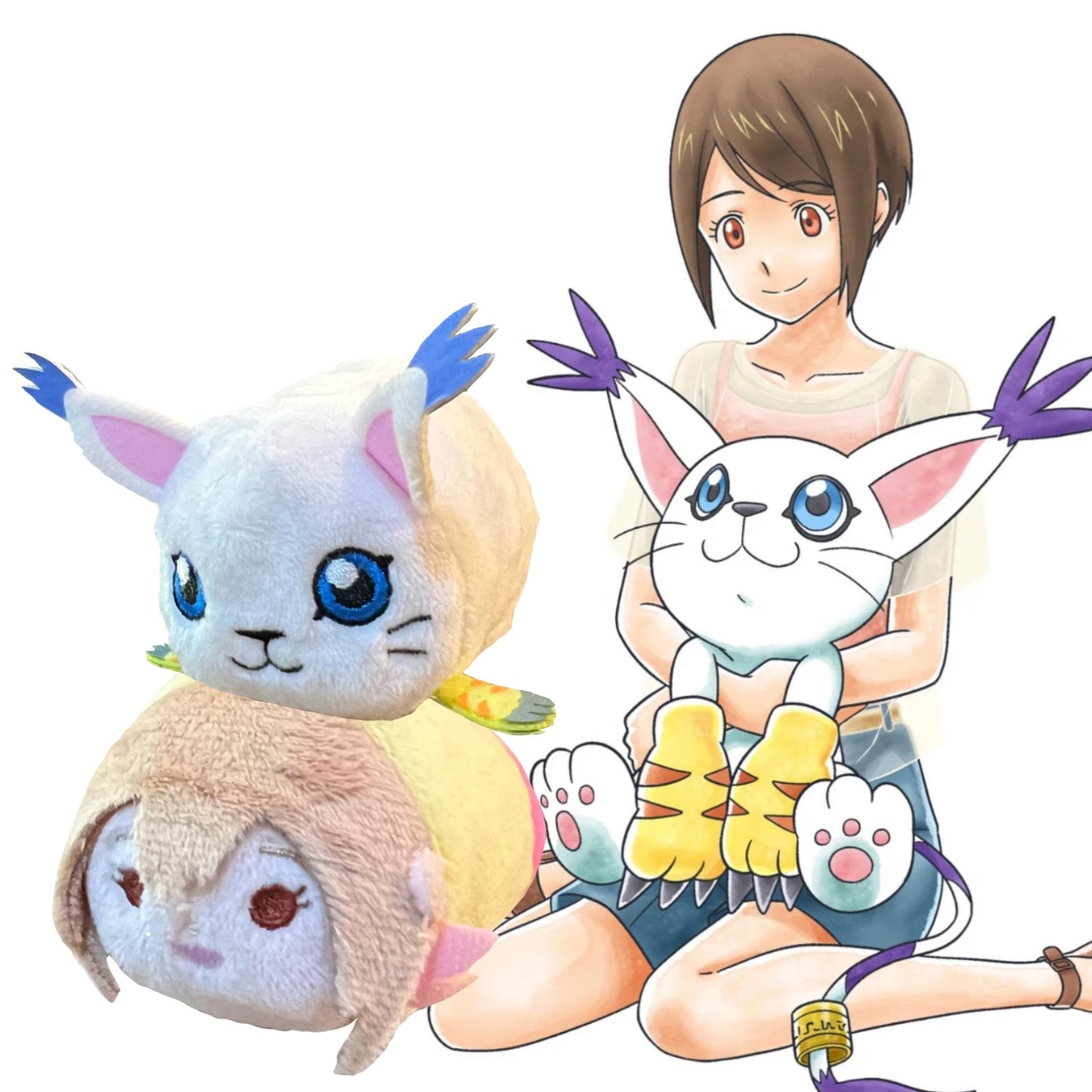 Digimon Digi Digi Otedama Tsum Tsum Plush