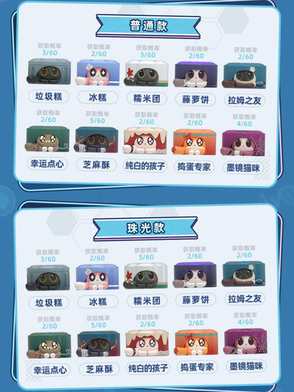 【Honkai: Star Rail】 Critter Pick Blind Box - Ruan Mei's Creation Cat Cake Figure