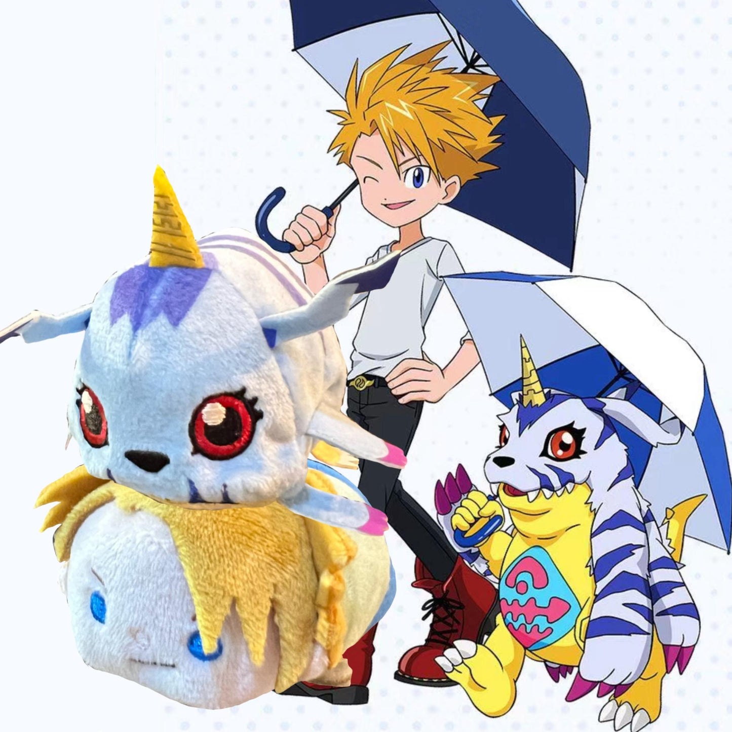 Digimon Digi Digi Otedama Tsum Tsum Plush