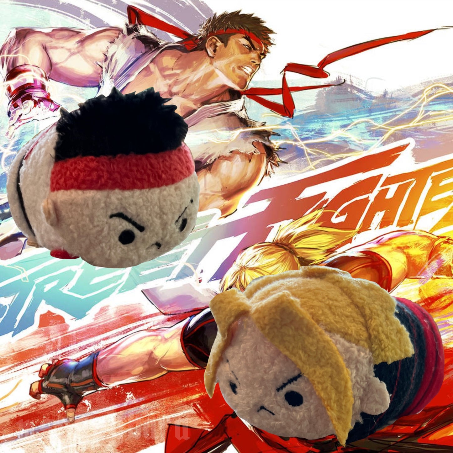Street Fighter Capcorom Tsum Tsum Plush