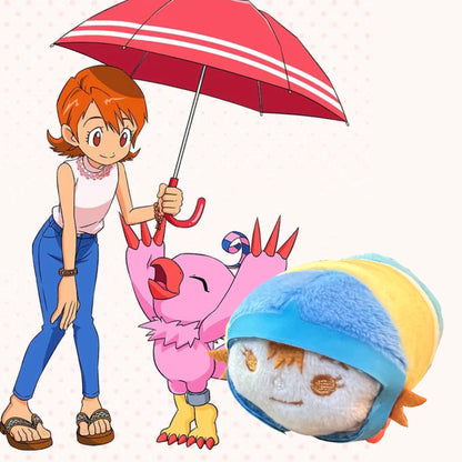 Digimon Digi Digi Otedama Tsum Tsum Plush