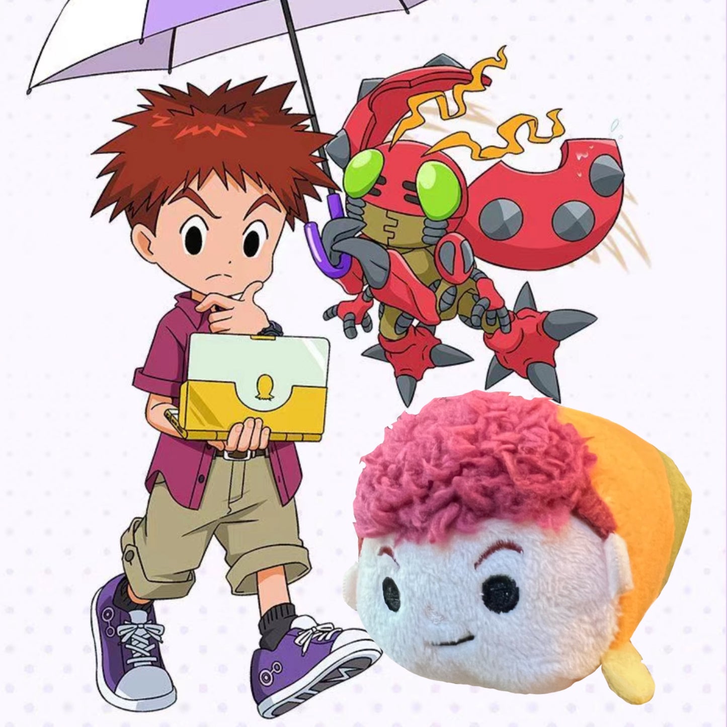 Digimon Digi Digi Otedama Tsum Tsum Plush