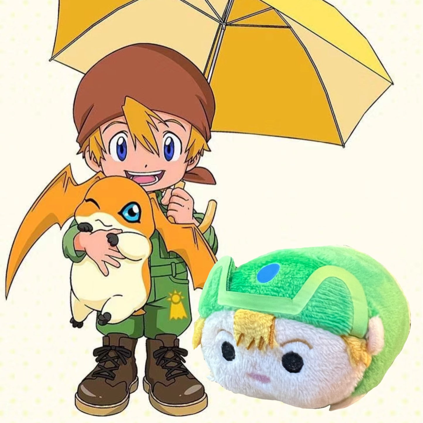 Digimon Digi Digi Otedama Tsum Tsum Plush