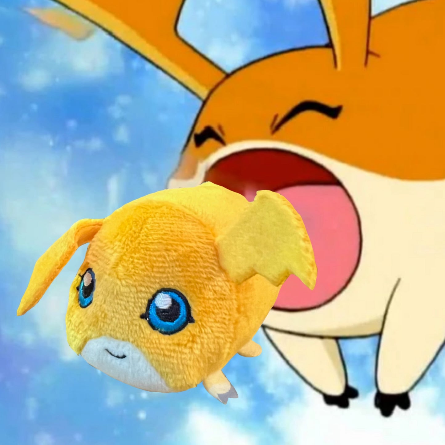 Digimon Digi Digi Otedama Tsum Tsum Plush