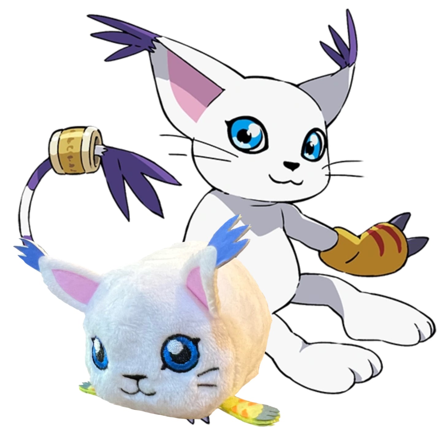 Digimon Digi Digi Otedama Tsum Tsum Plush