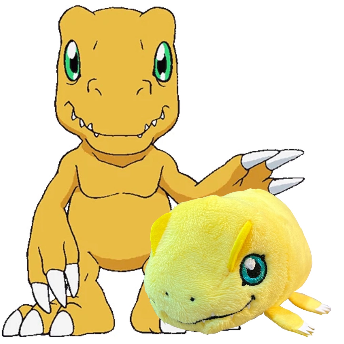 Digimon Digi Digi Otedama Tsum Tsum Plush