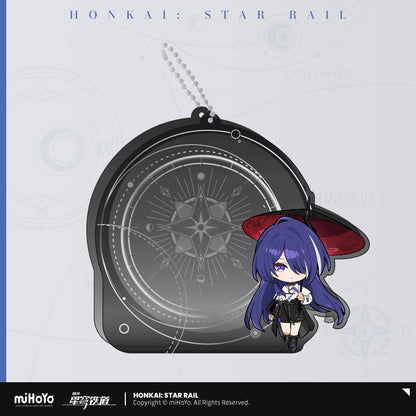 Honkai Star Rail Acheron and Kafka Acrylic Badge Holder
