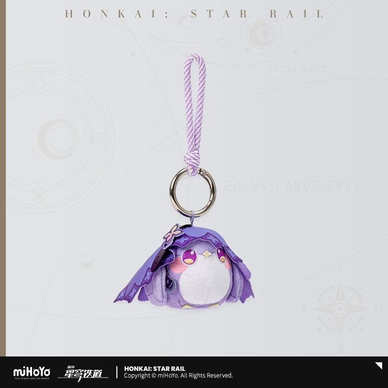 Star Rail Origami Bird Plush and Keychain Aventurine, Robin and Black Swan Owlbert Parlor Series from Mihoyo