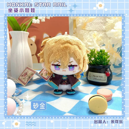 [Non-Official] Star Rail Fanmade Sitting Chibi Plush 崩坏星穹铁道小坐姿娃娃毛绒公仔 [Non-official/ Fan-Made]