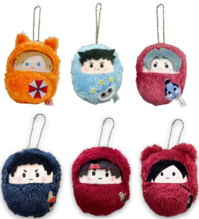 Authentic Capcom Kurumitapinui Tapioca Keychain Plush