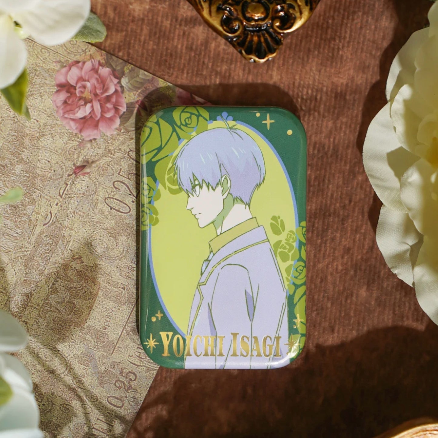 Blue Lock Side Profile Square Badge [Box/Random]