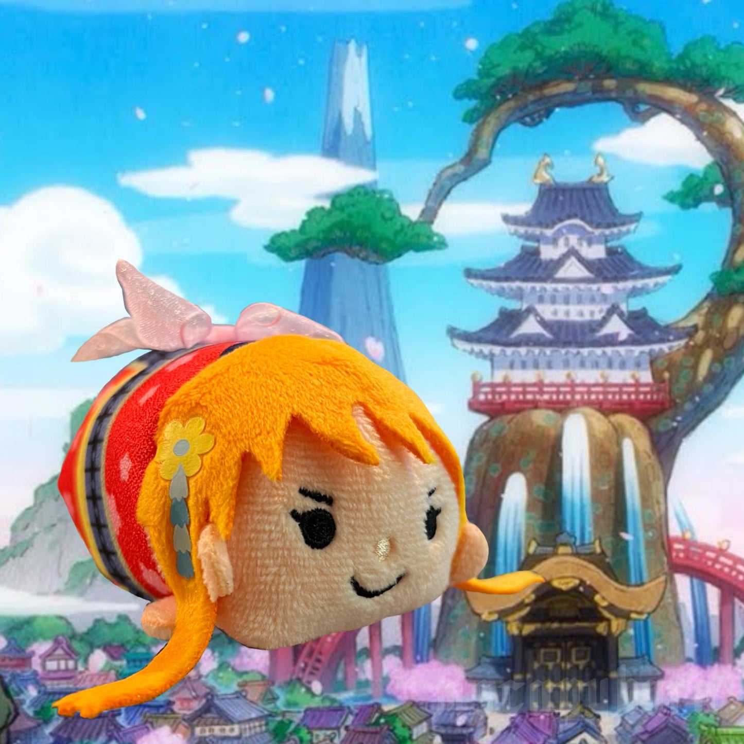 One Piece Mugi Mugi Otedama Tsum Tsum Plush