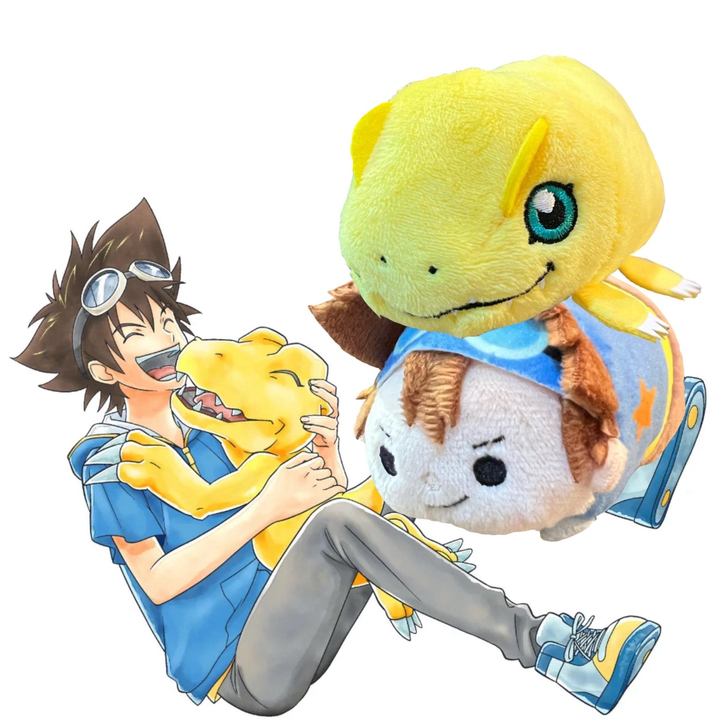 Digimon Digi Digi Otedama Tsum Tsum Plush