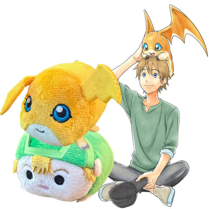 Digimon Digi Digi Otedama Tsum Tsum Plush