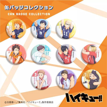 Haikyuu Badge Collection [Random/Box]