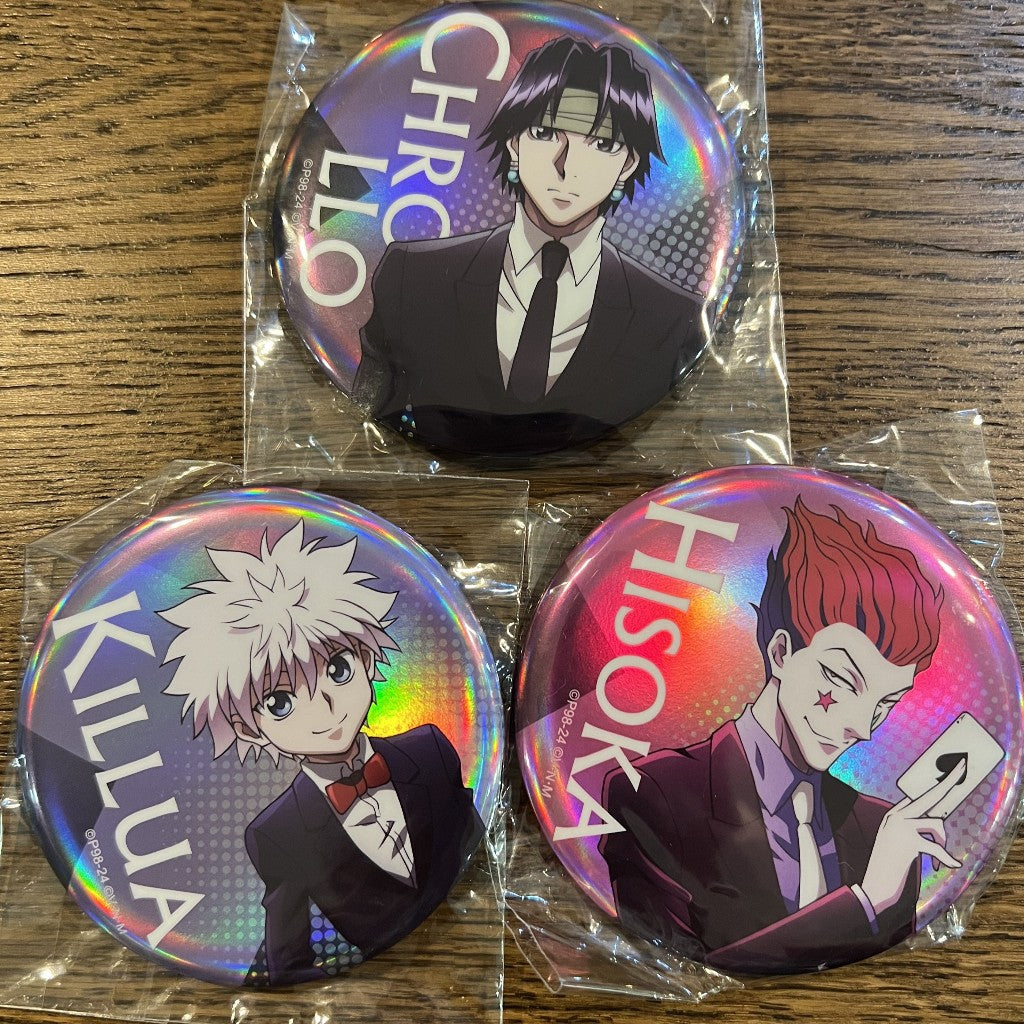 Hunter x Hunter Taipei Pop Up Cafe Badge [Random]