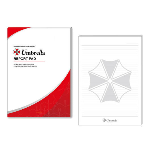 Resident Evil Umbrella Report Pad